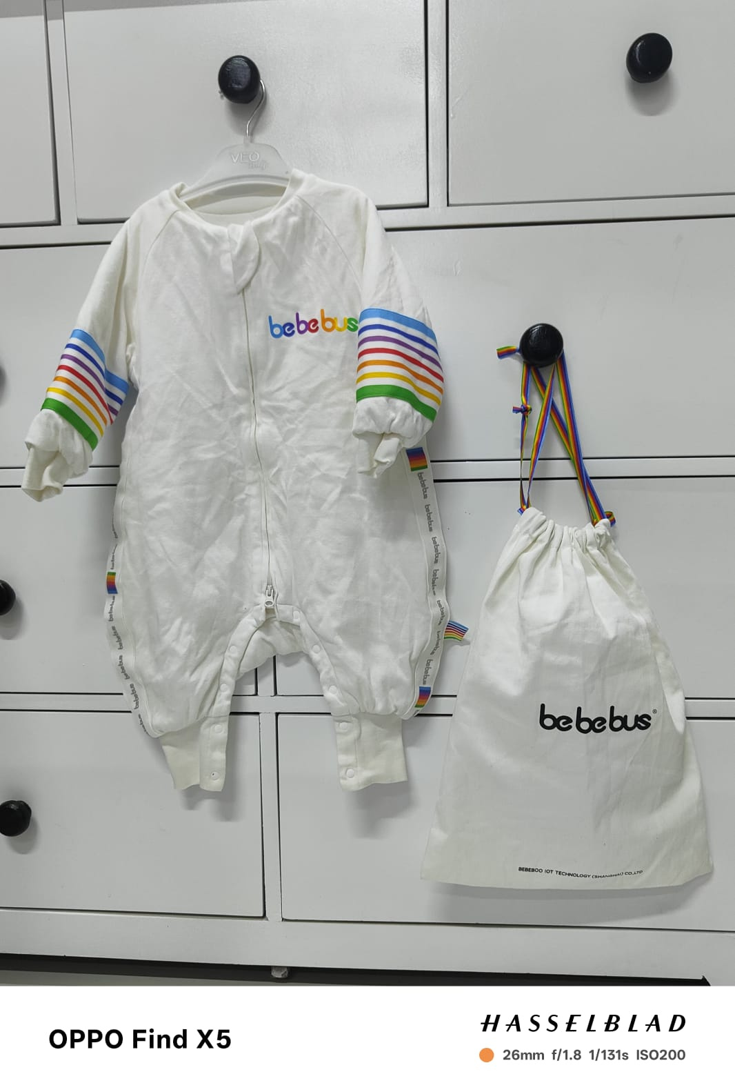 BeBeBus Rainbow Anti-Kick Sleeping Bag | Split Leg Baby Sleep Sack