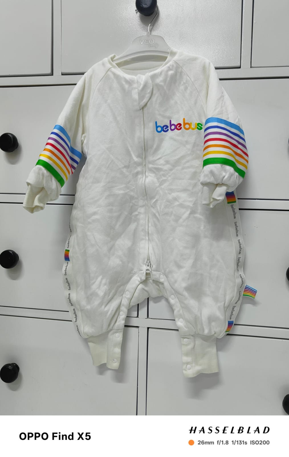 BeBeBus Rainbow Anti-Kick Sleeping Bag | Split Leg Baby Sleep Sack