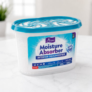 Moisture Absorber Interior Dehumidifier 230g – Eliminates Damp & Odours