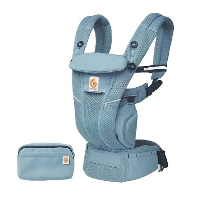 Ergobaby Omni Breeze Baby Carrier – Breathable Mesh, All Carry Positions, Lumbar Support