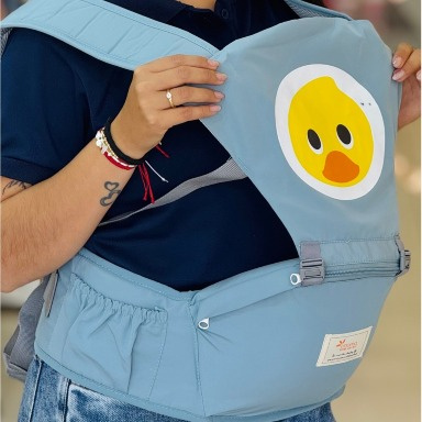 Imama Cartoon Hip Seat Baby Carrier – Ergonomic Multi-Function Baby Carrier with Removable Hip Seat & Adjustable Straps