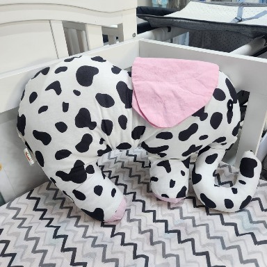 Soft Plush Elephant Pillow for Babies – Cute Nursery & Sleeping Cushion