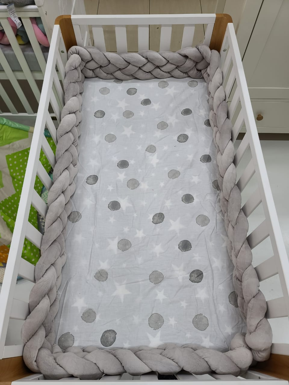 Braided cot bumpers 4 braids