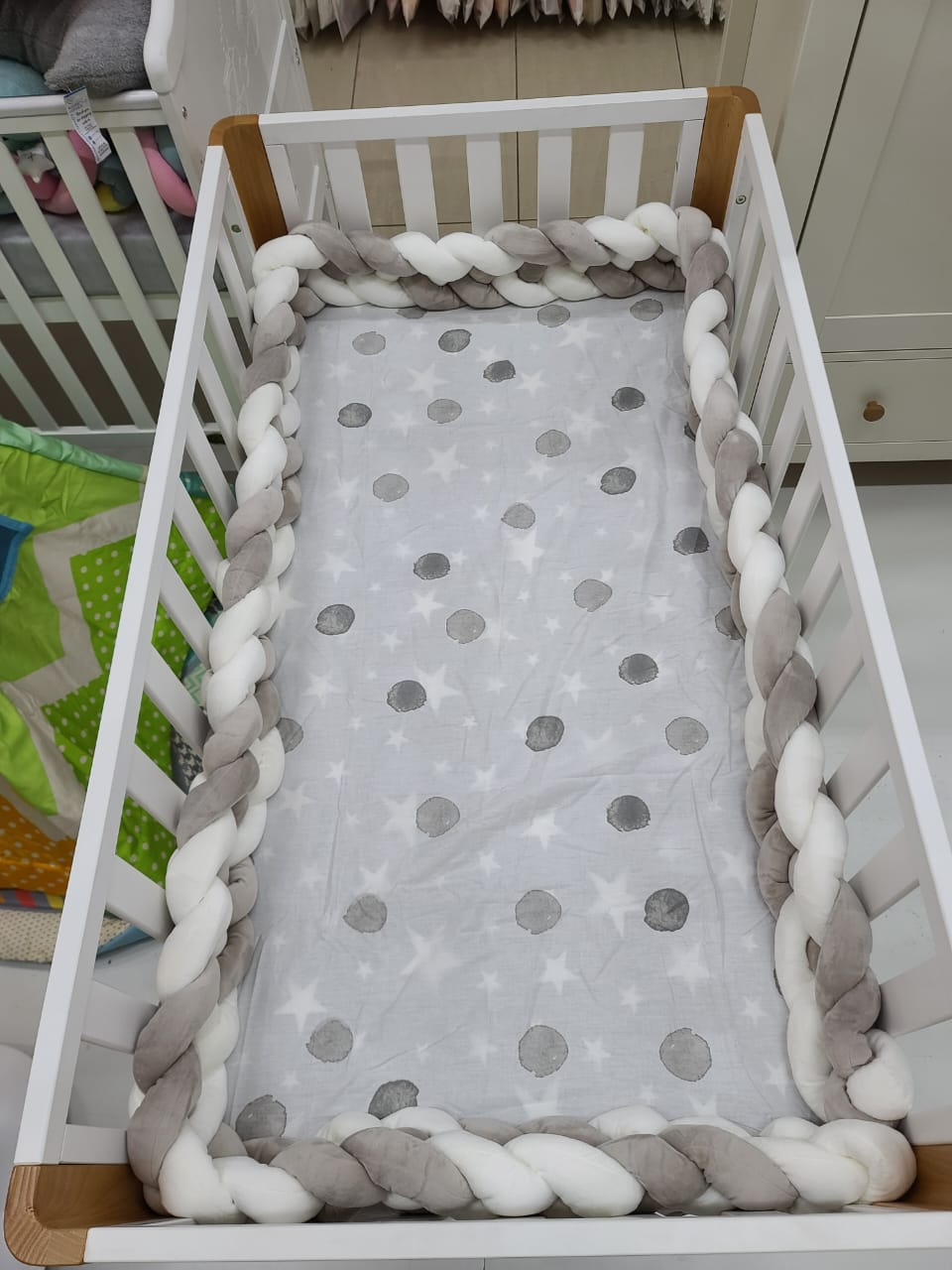 Braided cot bumpers 4 braids