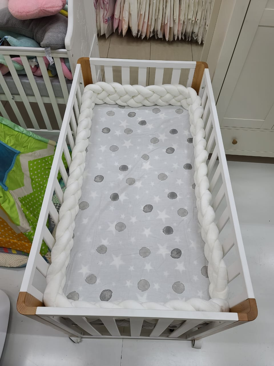 Braided cot bumpers 4 braids