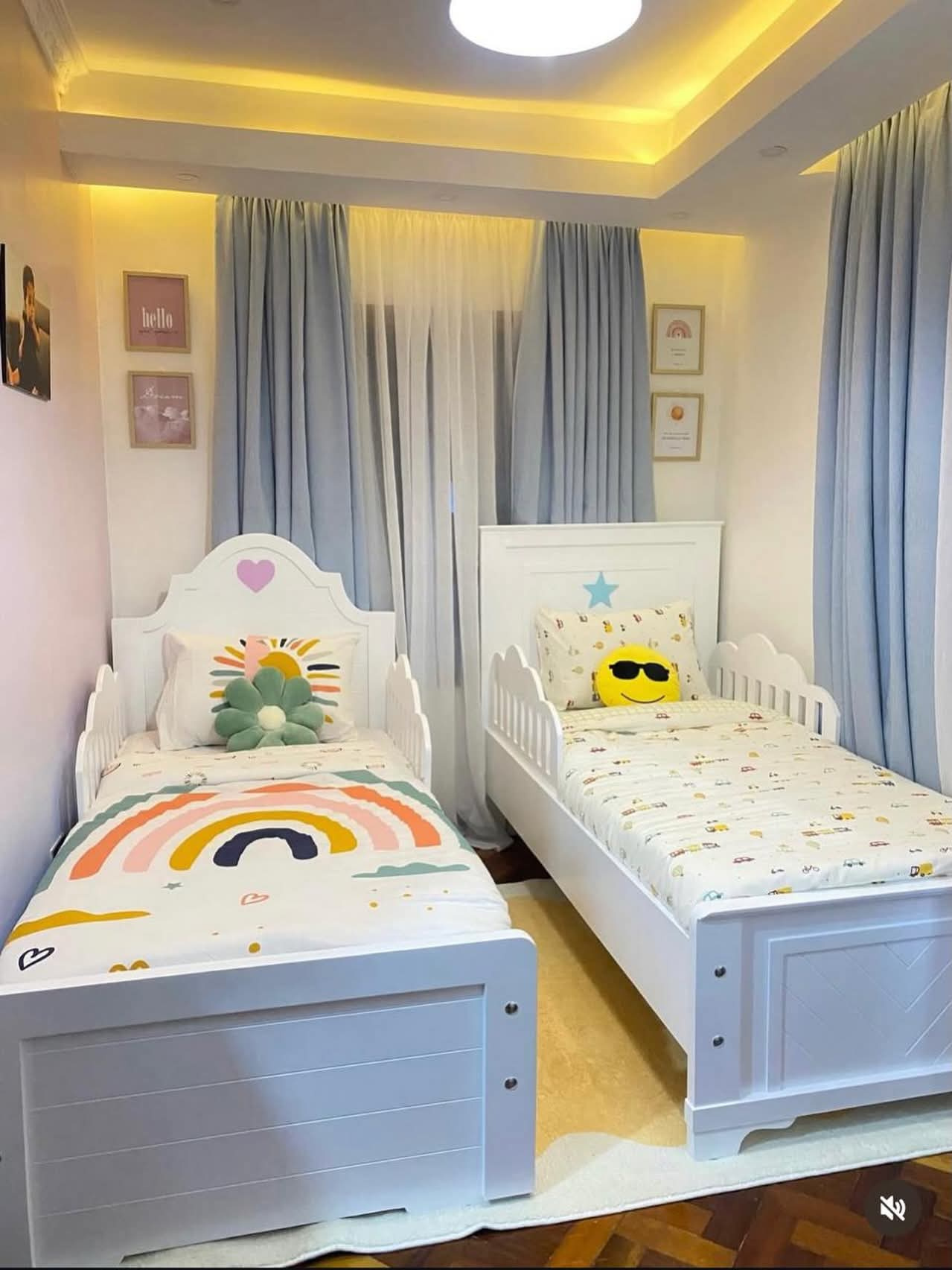 Open Wooden Toddler Bed 3.5x6ft – Spacious Kids Bed with Modern Design