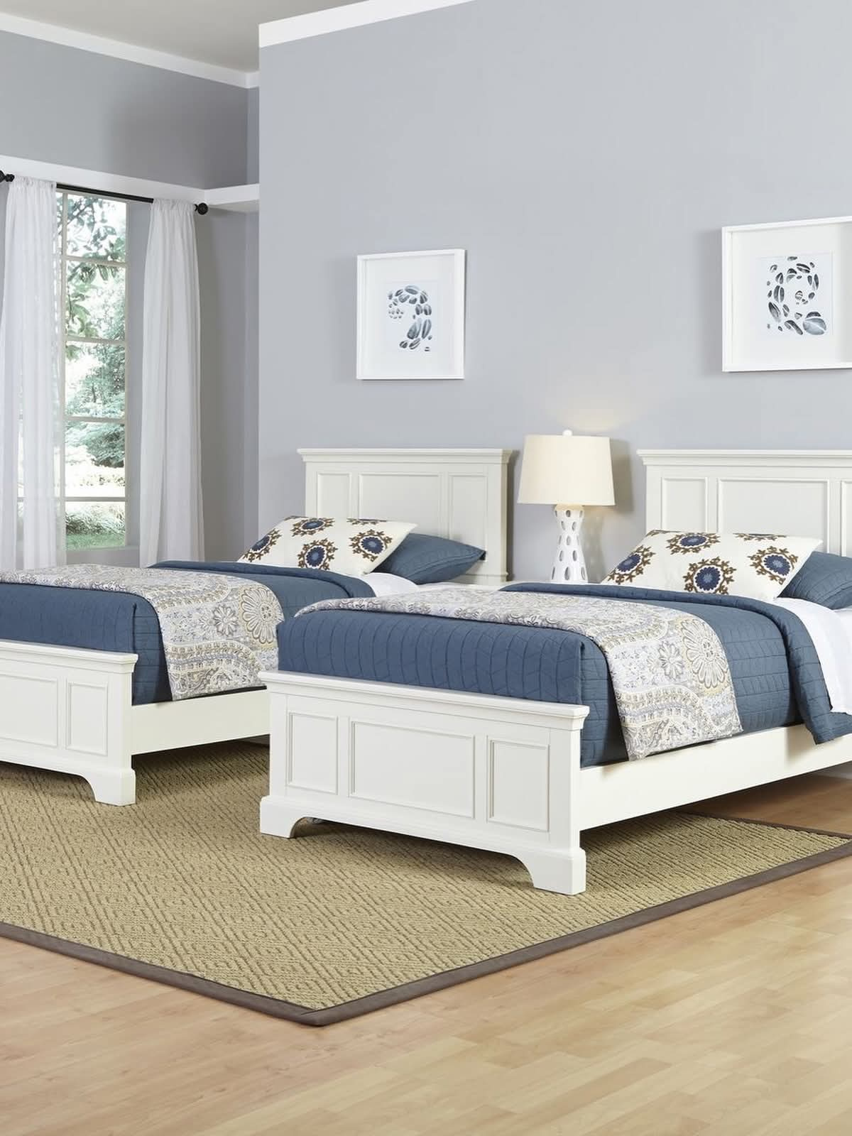 Open Wooden Toddler Bed 3.5x6ft – Spacious Kids Bed with Modern Design