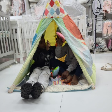 Happy Space 2-in-1 Kids Play Tent & Baby Gym Foldable Indoor Playhouse