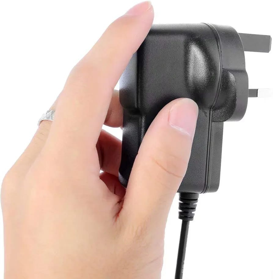 12V 500mA Electric Kids Ride-On Car Charger – AC/DC Adapter (UK Plug, 100–240V Input)