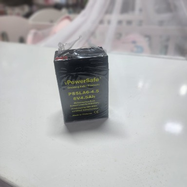 6V 4.5Ah Ride-On Car Battery – PowerSafe Sealed Lead Acid Rechargeable Battery