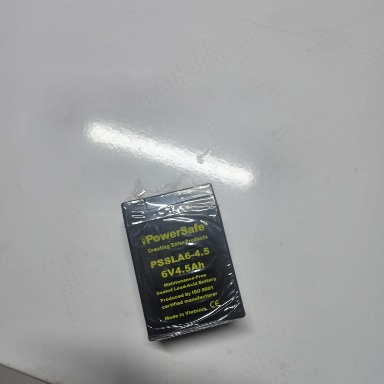 6V 4.5Ah Ride-On Car Battery – PowerSafe Sealed Lead Acid Rechargeable Battery