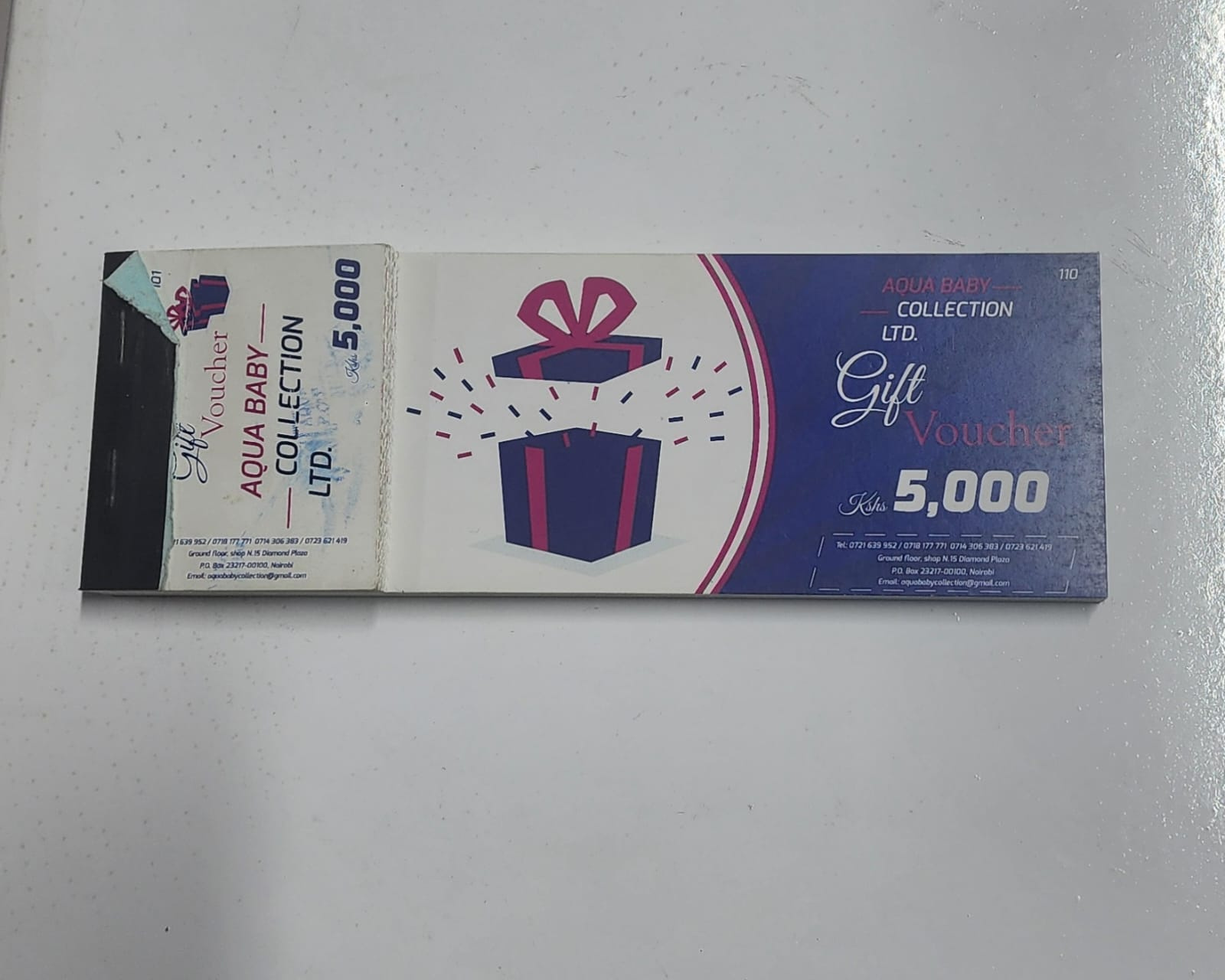 Aqua Baby Collection Ltd Gift Voucher KShs 5,000