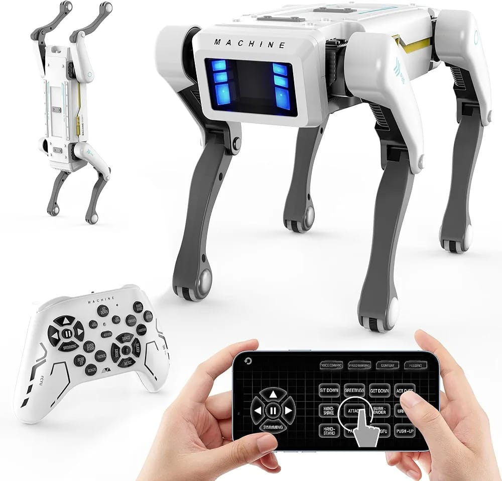 Smart Robot Dog Programmable STEM Toy with AI Voice Control | Interactive Robot Dog for Kids Kenya