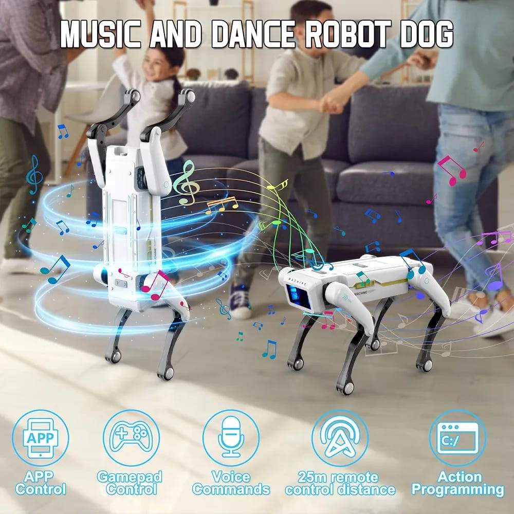 Smart Robot Dog Programmable STEM Toy with AI Voice Control | Interactive Robot Dog for Kids Kenya