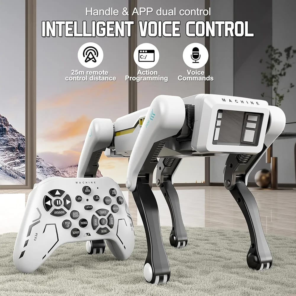 Smart Robot Dog Programmable STEM Toy with AI Voice Control | Interactive Robot Dog for Kids Kenya