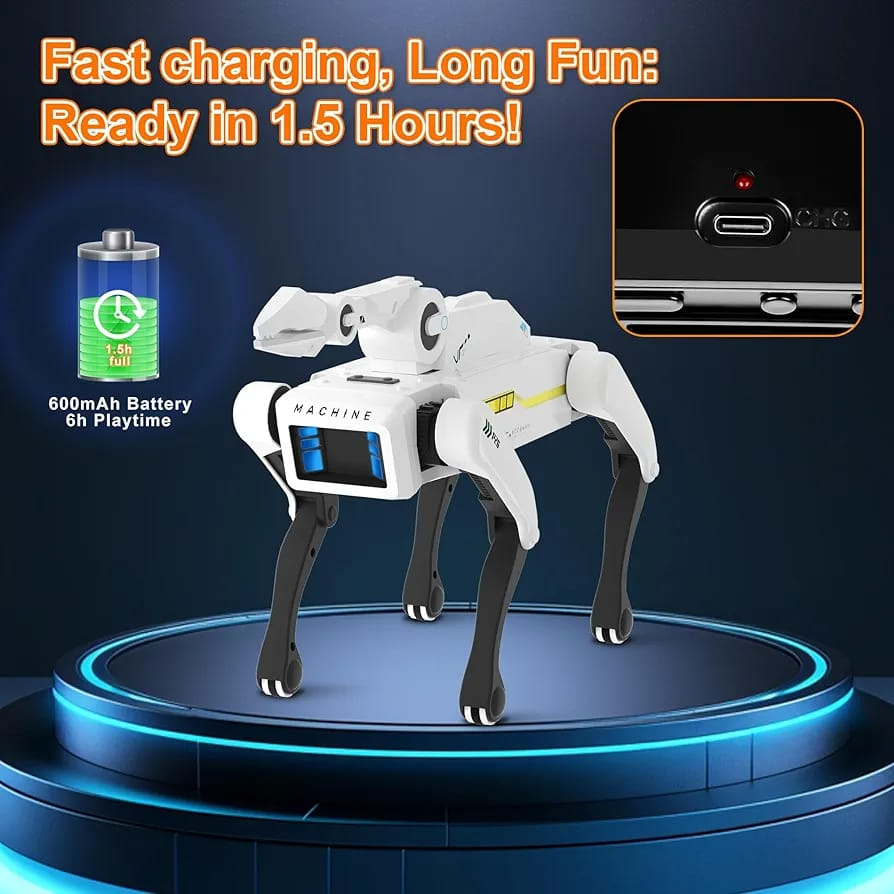 Smart Robot Dog with AI Voice Control & STEM Learning | Interactive Robot Toy for Kids Kenya