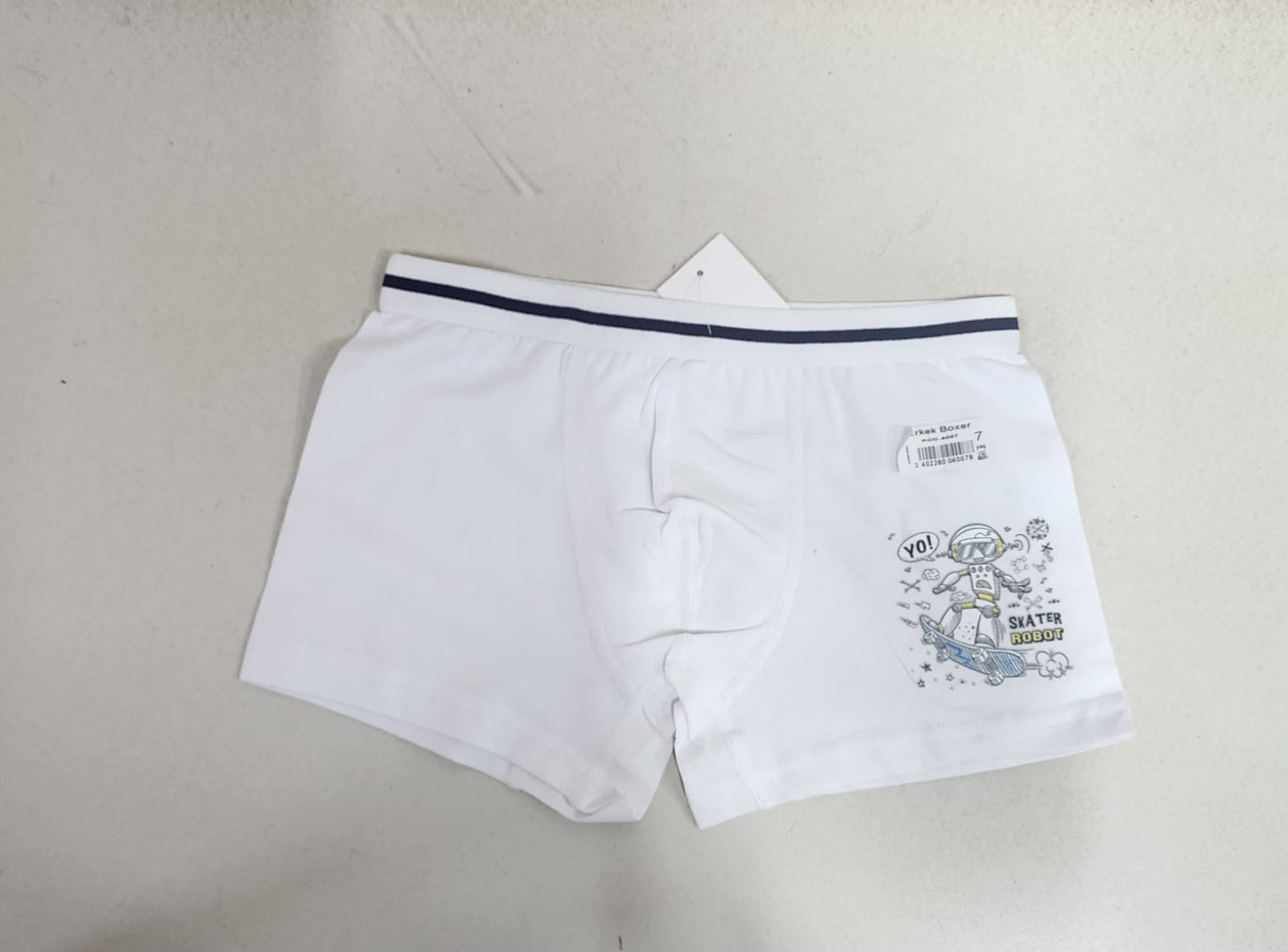 Kids Boxer Underwear Age 7 | Soft Cotton Boys & Girls Boxers