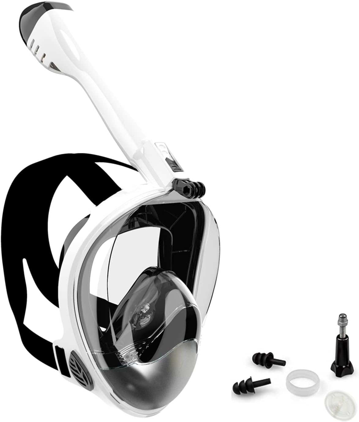 Kids Full Face Snorkel Mask with Foldable Breathing Tube