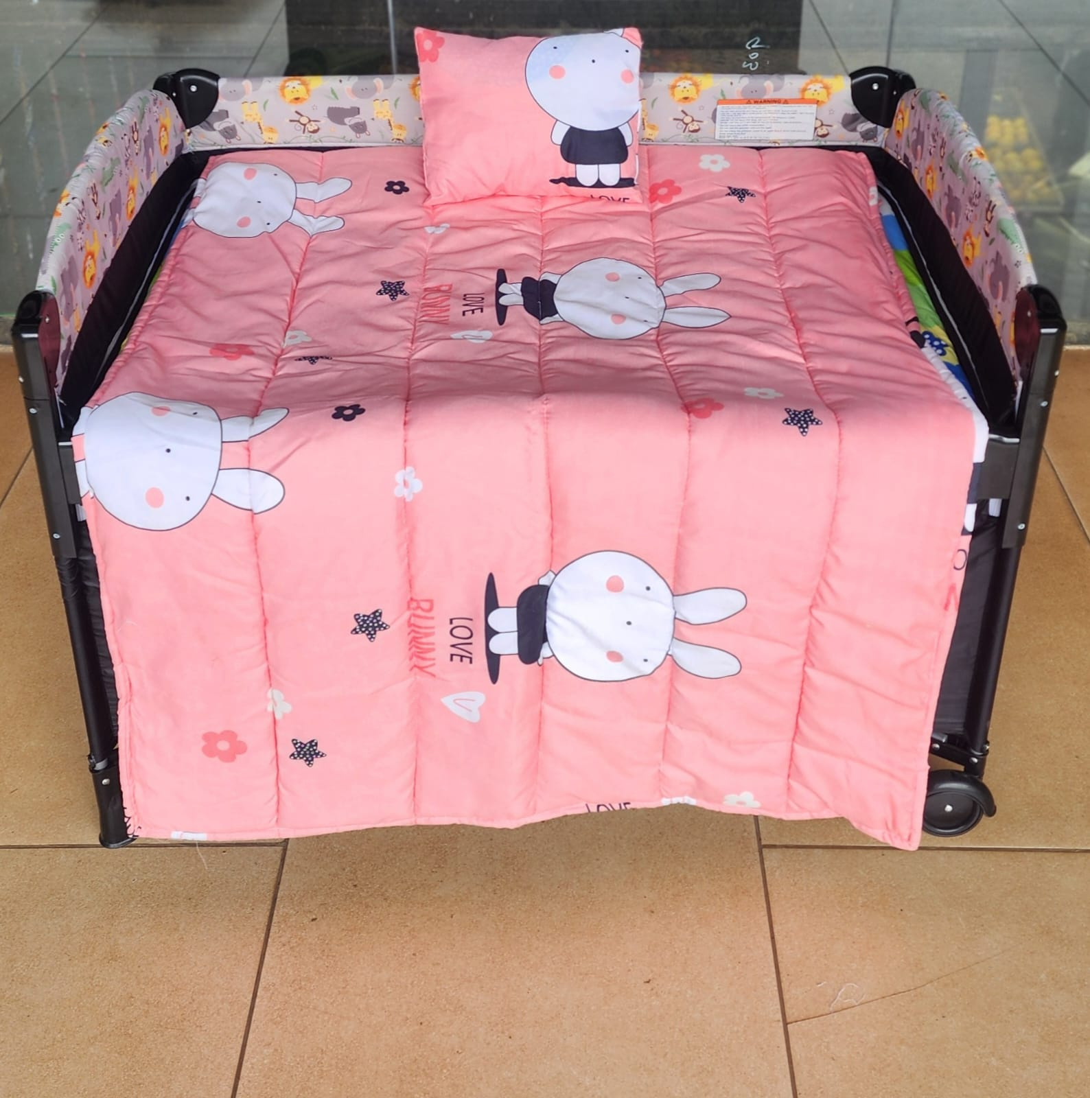 Baby Duvet Set for Girls with Comforter & Pillow | AquaBaby Collection Kenya
