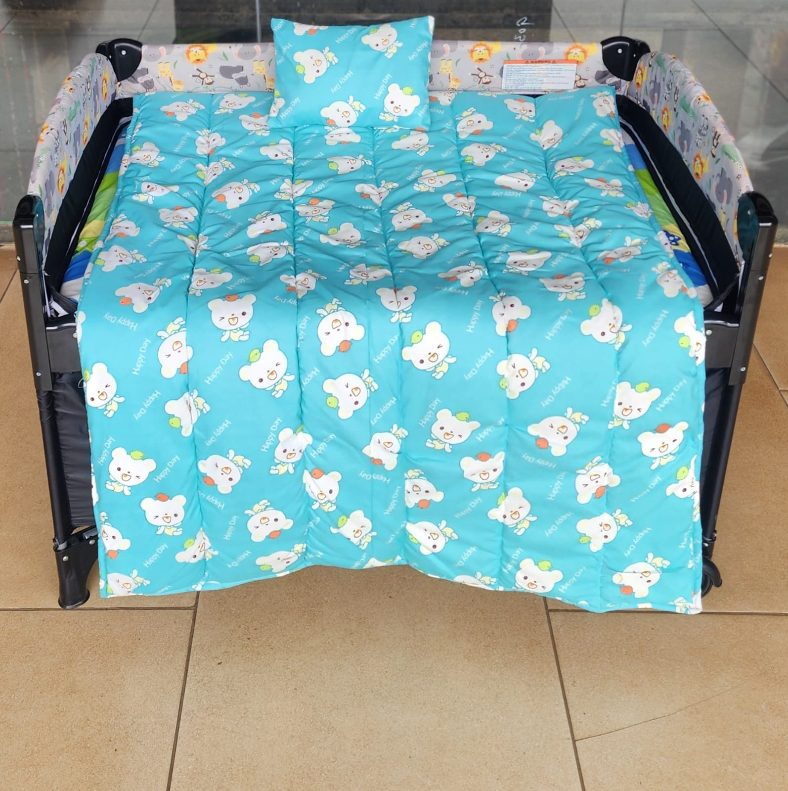 Baby Duvet Set for Girls with Comforter & Pillow | AquaBaby Collection Kenya