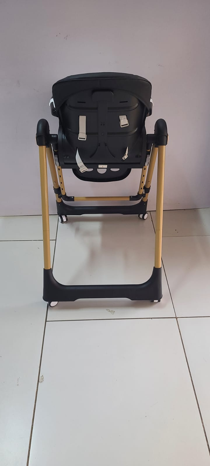 Kidilo 2-in-1 High Feeding Chair & Manual Swing | Adjustable Baby Feeding Chair