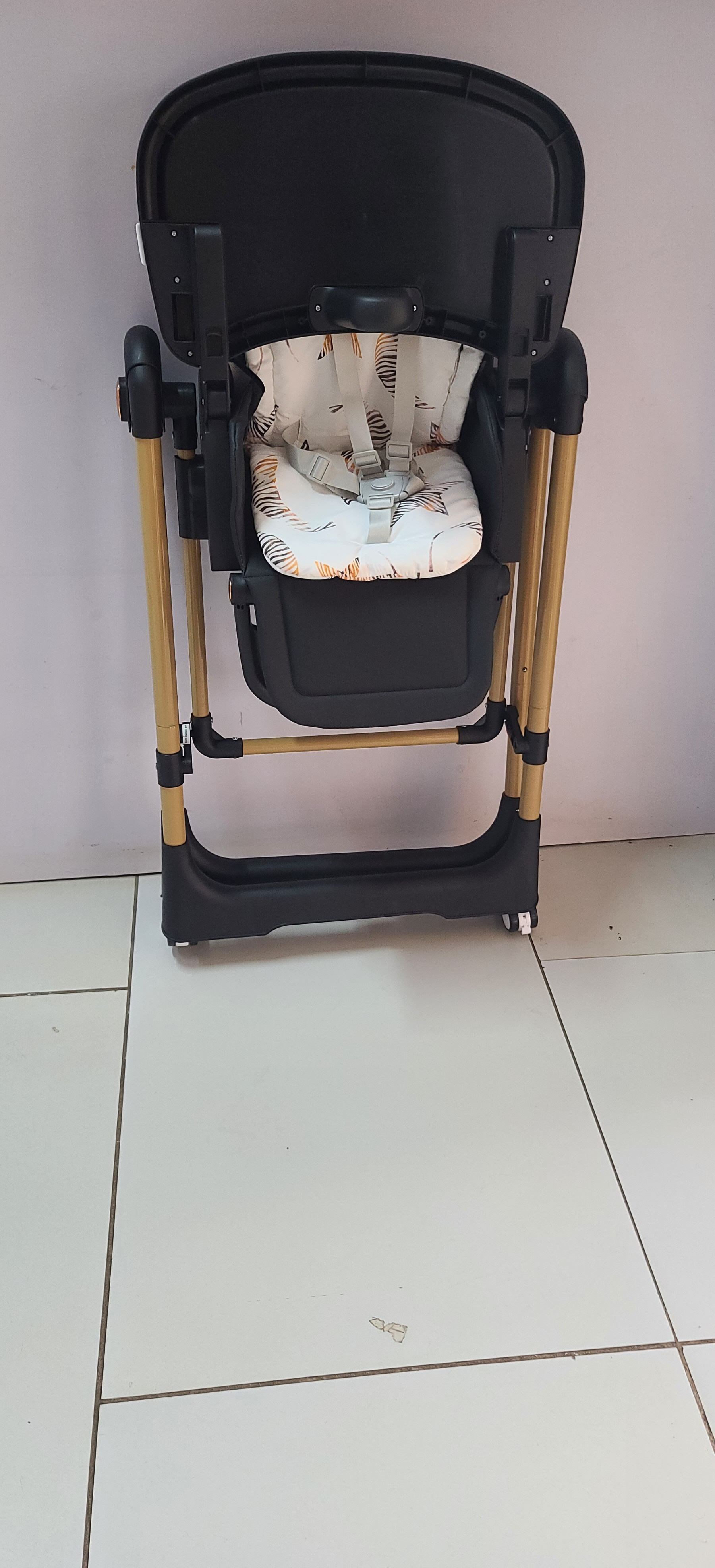 Kidilo 2-in-1 High Feeding Chair & Manual Swing | Adjustable Baby Feeding Chair
