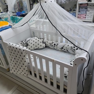 Cot bumper set