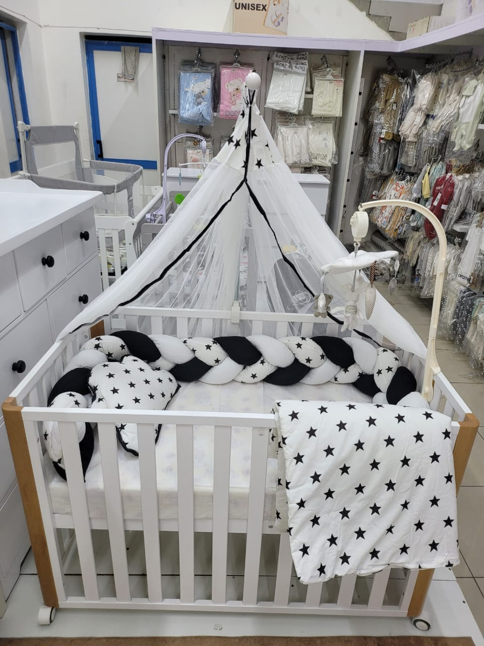 Cot bumper set