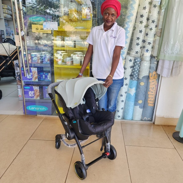 4 in 1 Max Baby Stroller Travel System with Infant Car Seat – Lake Green | Aquababy Collection Kenya