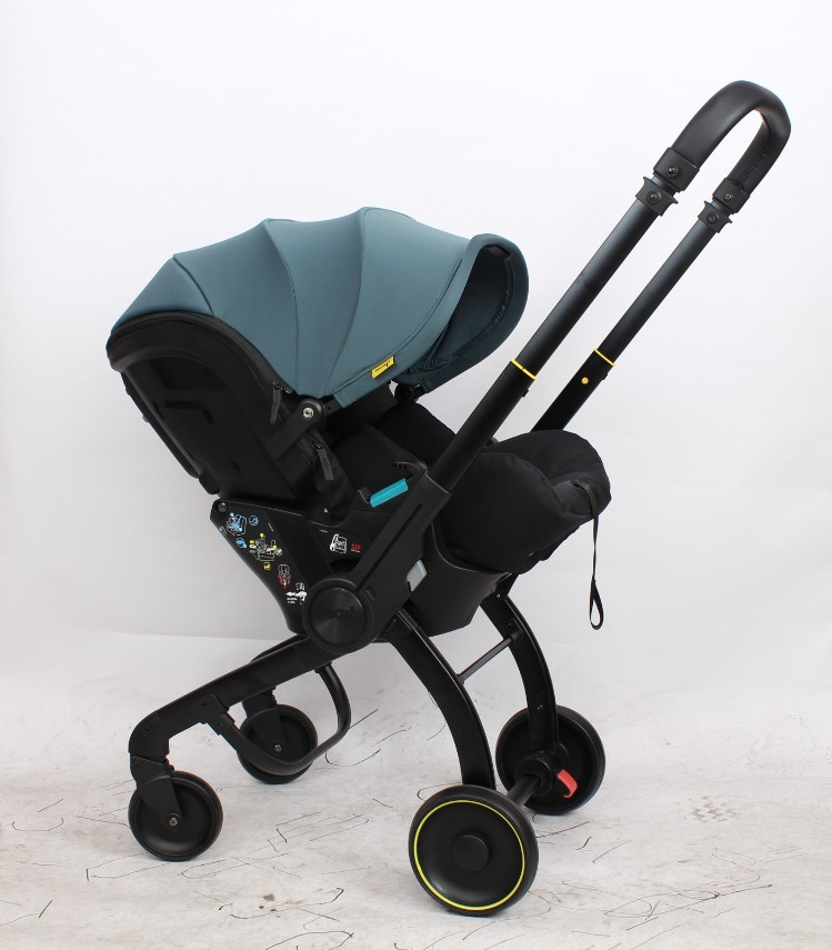 4 in 1 Max Baby Stroller Travel System with Infant Car Seat – Lake Blue | Aquababy Collection Kenya