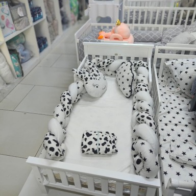 Braided Toddler bumper set