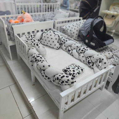 Braided Toddler bumper set