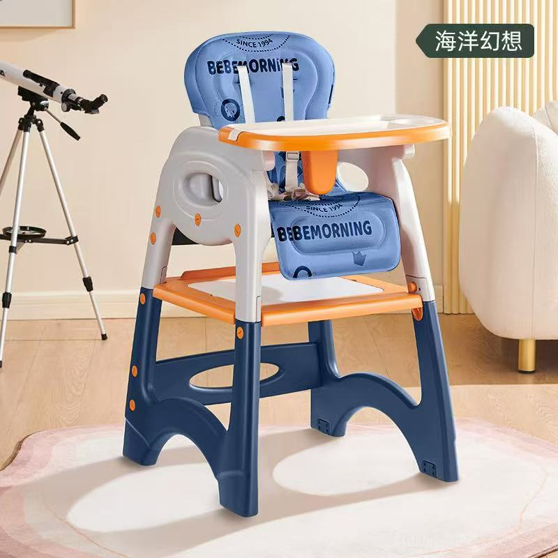 3-in-1 Multifunctional Baby Feeding Chair – Blue | Aquababy Collection Kenya