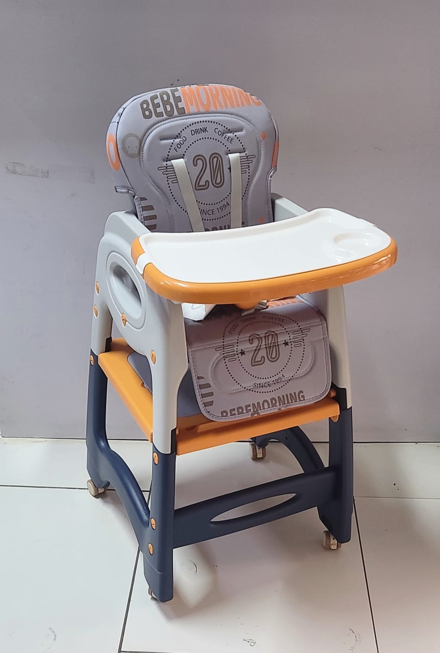 3-in-1 Multifunctional Baby Feeding Chair – Blue | Aquababy Collection Kenya