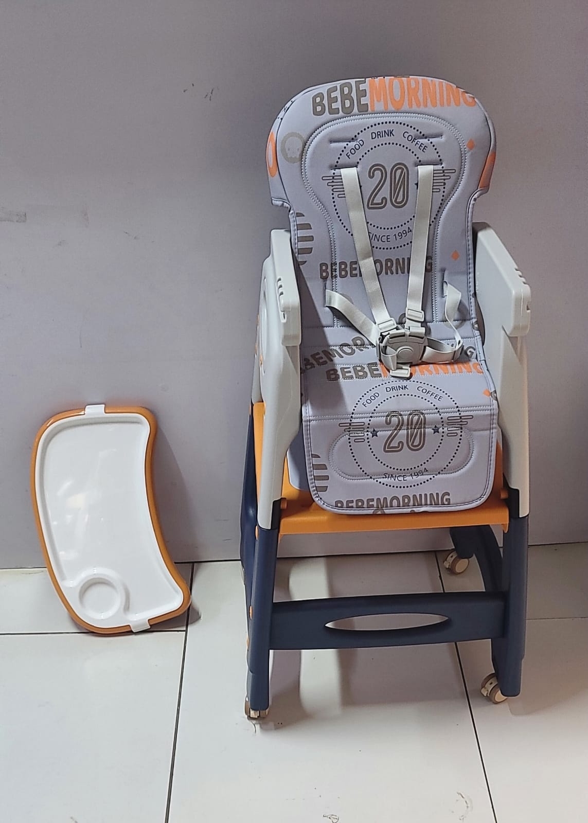 3-in-1 Multifunctional Baby Feeding Chair – Blue | Aquababy Collection Kenya