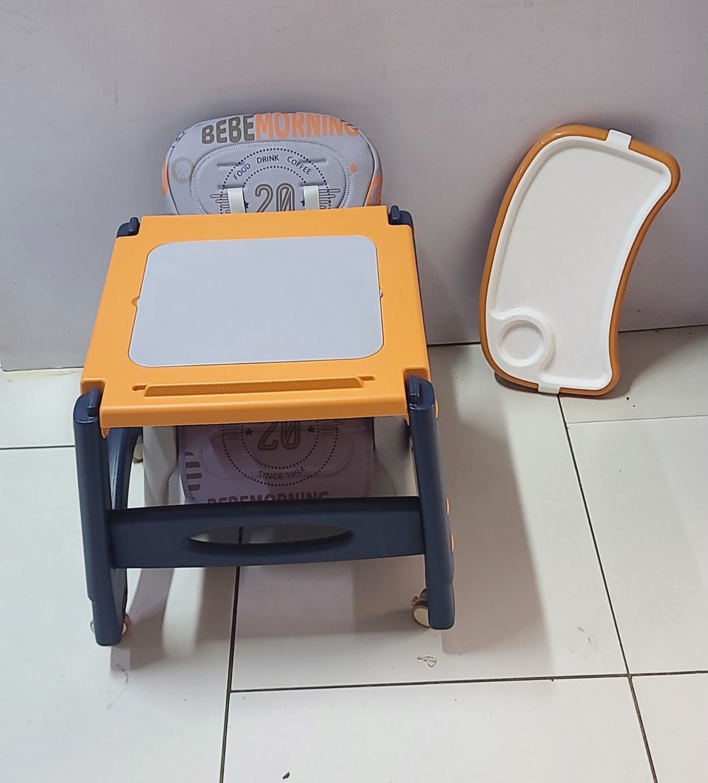 3-in-1 Multifunctional Baby Feeding Chair – Blue | Aquababy Collection Kenya