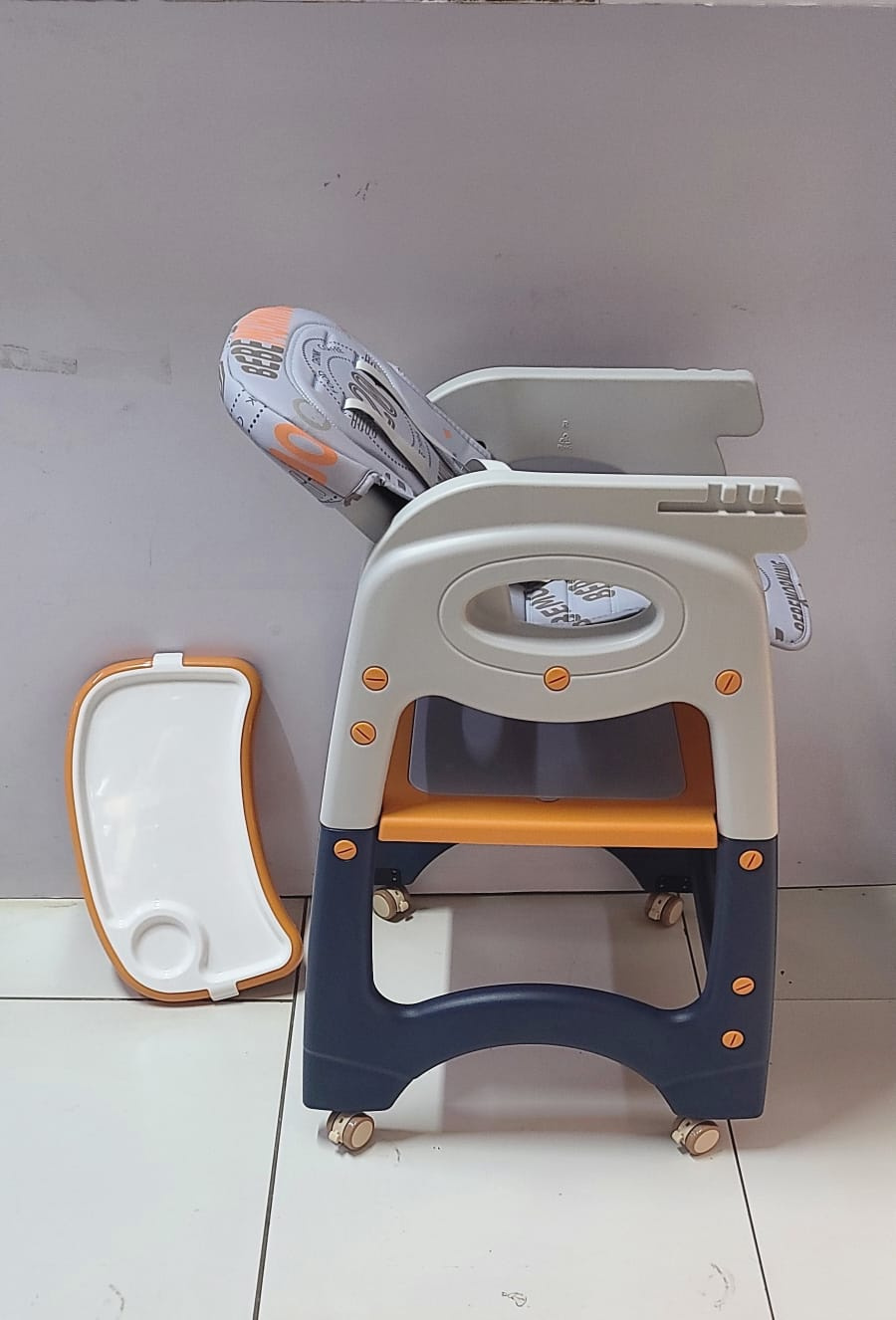 3-in-1 Multifunctional Baby Feeding Chair – Blue | Aquababy Collection Kenya