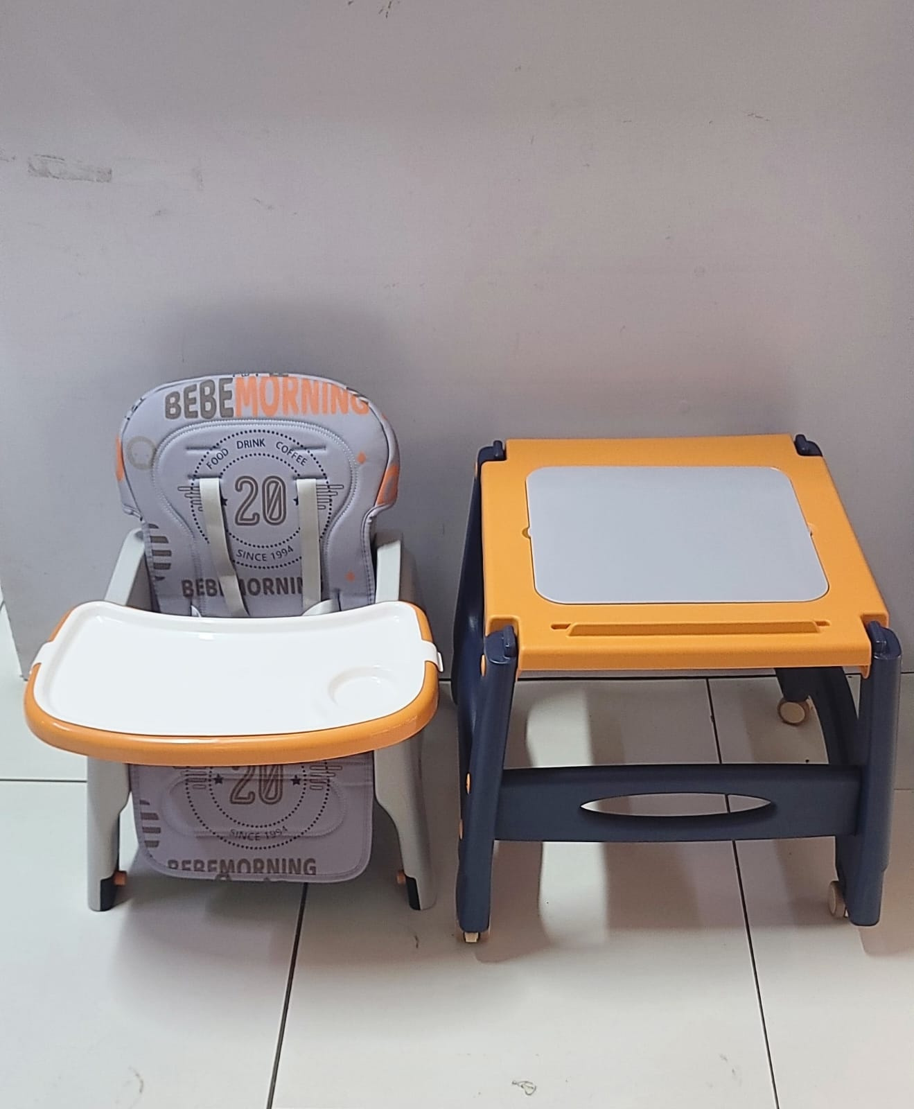 3-in-1 Multifunctional Baby Feeding Chair – Blue | Aquababy Collection Kenya