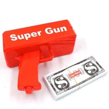 Supreme Cash Cannon money gun from the SS17 collection