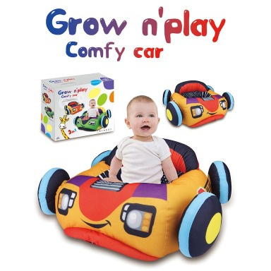 3 in 1 Sit Me Up Baby Pillow Car Design | Baby Support Seat Kenya | Aquababy Collection Ltd