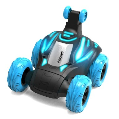 Electric Stunt Car 360-degree Stunt Dump Truck With Light Music Toy Car,