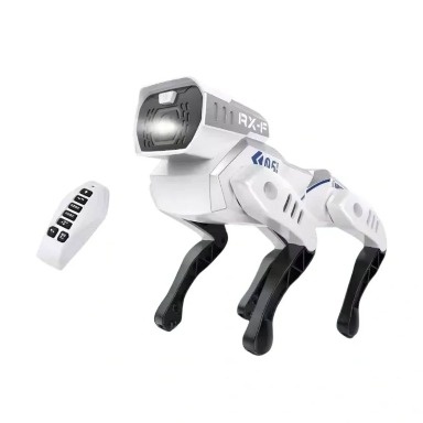 Interactive intelligent AI robot stunt dog toy