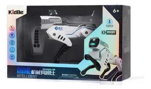 Interactive intelligent AI robot stunt dog toy