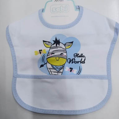 Sebi Baby PVC Feeding Bibs with Pocket – Waterproof Baby Bibs | Aquababy Collection Kenya