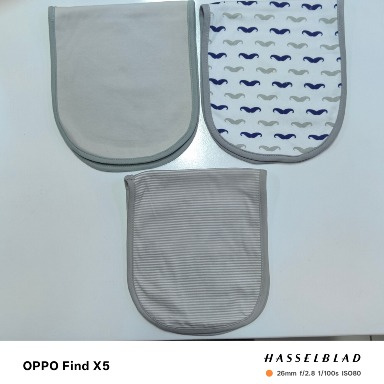 Little & Loved Baby Burp Cloths 3 Pack