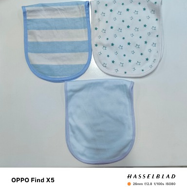 Little & Loved Baby Burp Cloths 3 Pack