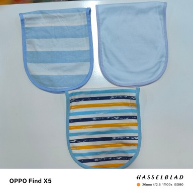 Little & Loved Baby Burp Cloths 3 Pack