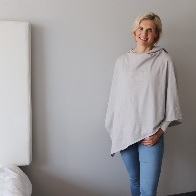 SnuggleRoo 3-in-1 Feeding Scarf Nursing Cover – Stylish Breastfeeding Cover | Aquababy Collection Kenya