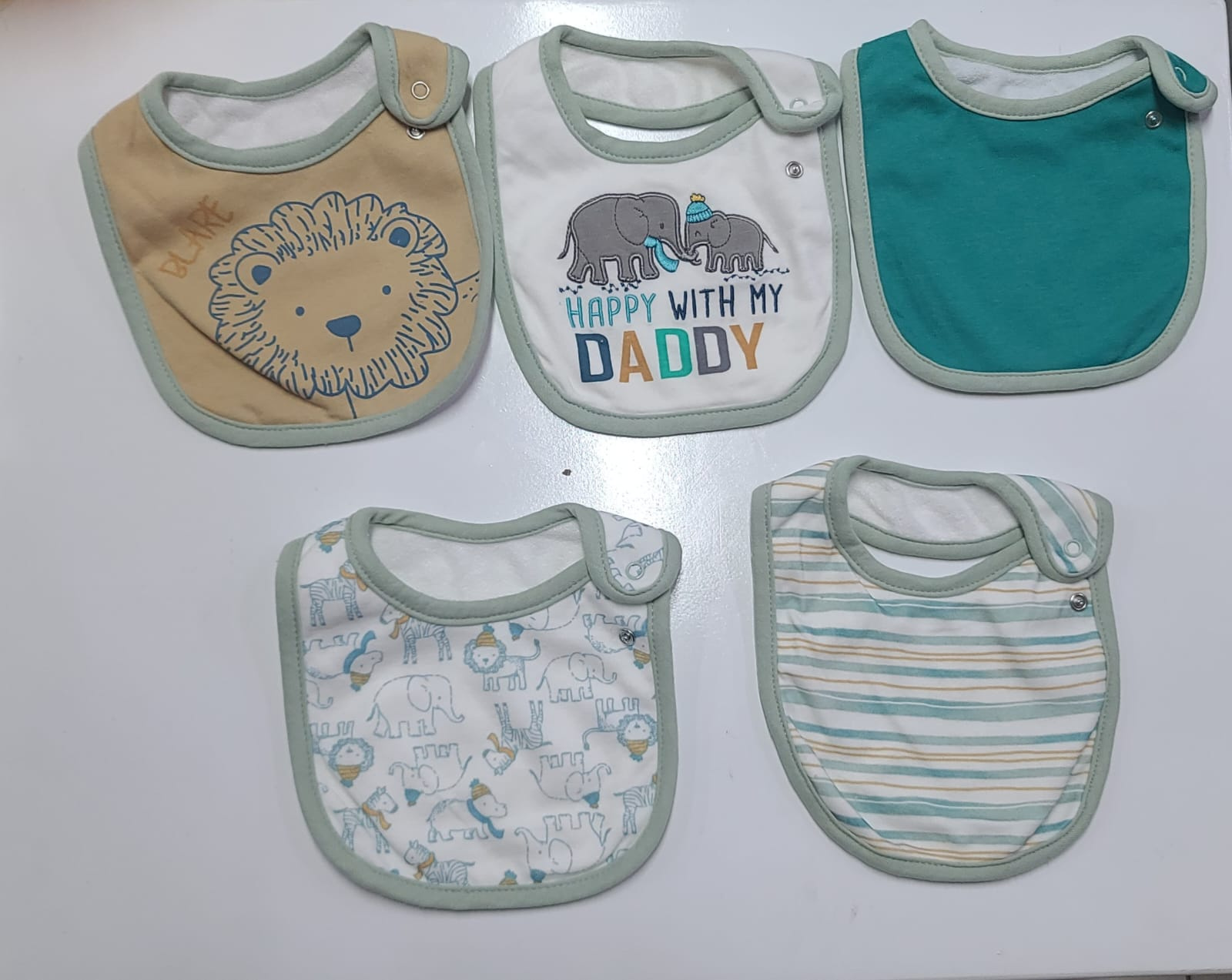Cute Baby Bib Set for Newborns – Soft Absorbent Feeding Bibs | Aquababy Collection Kenya