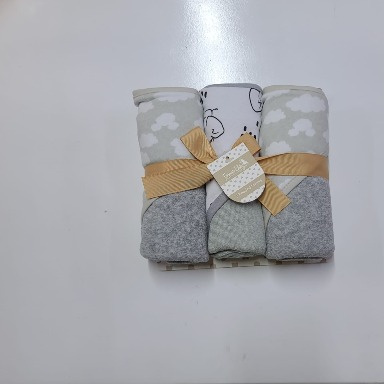 Forever Baby 3 Piece Hooded Towel Set Gray – Soft Baby Bath Towels | Aquababy Kenya